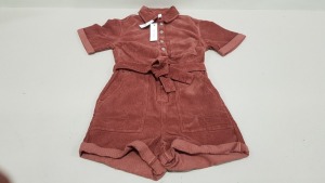 8 X BRAND NEW TOPSHOP BURGUNDY BUTTONED BODYSUIT UK SIZE 8 RRP £45.00 (TOTAL RRP £360.00)