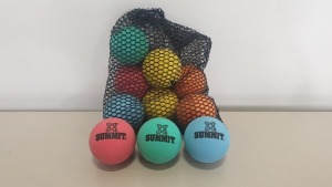 120 X ADULT STRESS BALLS IN 12 DISPLAY BOXES (10 ASSORTED COLOURS PER BOX)