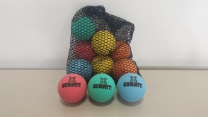 120 X ADULT STRESS BALLS IN 12 DISPLAY BOXES (10 ASSORTED COLOURS PER BOX)
