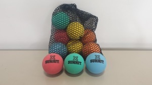 120 X ADULT STRESS BALLS IN 12 DISPLAY BOXES (10 ASSORTED COLOURS PER BOX)