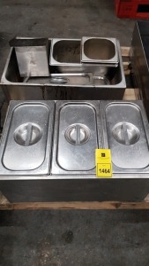 2 X STAINLESS STEEL IMMERSION BATHS (BUFFALO / QUANTUM)
