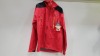 BRAND NEW MILLET ZIP UP JACKET IN RED AND BLACK SIZE 2XL