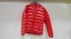 BRAND NEW IFLOW RED PUFFER JACKETS SIZE LARGE