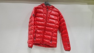 BRAND NEW IFLOW RED PUFFER JACKETS SIZE LARGE
