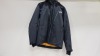 BRAND NEW COLMAR BLACK ZIP UP HOODED SKI JACKET SIZE 48