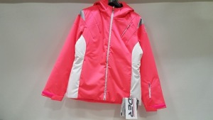 BRAND NEW SPYDER PINK SKI JACKET SIZE 12