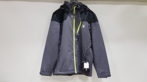 BRAND NEW SPYDER GREY SKI JACKET SIZE MEDIUM