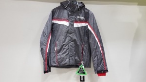 BRAND NEW COLMAR GREY AND RED SKI JACKET SIZE 46