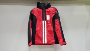 BRAND NEW EYBL RED AND BLACK SKI JACKET SIZE LARGE