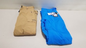 2 X BRAND NEW SKI PANTS IE HELLY HANSEN AND BURTON SIZE XL