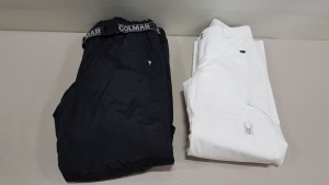 2 X BRAND NEW SKI PANTS IE COLMAR SIZE 54 AND SPYDER SIZE 4