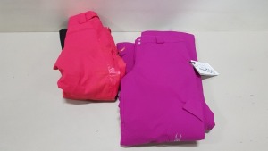 2 X BRAND NEW SKI PANTS IE KJUS USA SIZE 10 AND SPYDER SIZE 8