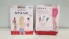 70 X BRAND NEW SPANX SHEER MID THIGH SHAPER SHORTS IN NUDE SIZE 1X