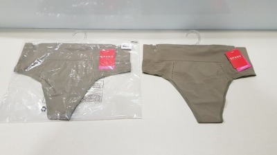 40 X BRAND NEW SPANX OLIVINE THONGS SIZE MEDIUM