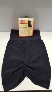 21 X BRAND NEW SPANX BOLD BLACK SHAPING SKIRTS SIZE MEDIUM RRP $48.00 (TOTAL RRP $1008.00)