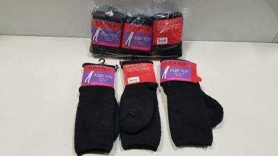 60 X BRAND NEW SPANX SUPER SOFT KNEE HIGH SOCKS RRP $18.00 (TOTAL RRP $1080.00)