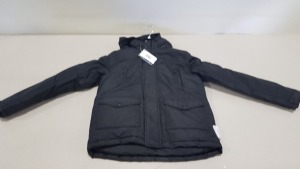 10 X BRAND NEW OUTERWEAR KIDS TECHNICAL PARKA IN SIZES 10, 11, 12 AND 13 YEARS RRP £29.00 (TOTAL RRP £290.00)