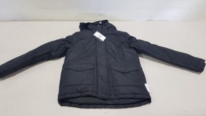 10 X BRAND NEW OUTERWEAR KIDS TECHNICAL PARKA IN SIZES 10, 11, 12 AND 13 YEARS RRP £29.00 (TOTAL RRP £290.00)