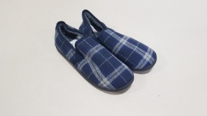 54 X BRAND NEW STORE BRANDED THINSULATE SLIPPERS IN SIZE 9 AND 11