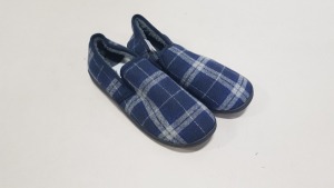 54 X BRAND NEW STORE BRANDED THINSULATE SLIPPERS IN SIZE 10