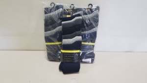 10 X BRAND NEW PACKS OF 3 CONTAINING 7 SOCKS IN EACH PACK MATALAN MENS SOCKS SIZE 12/14