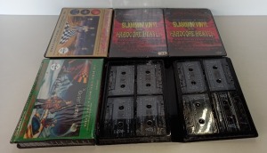 40 X COMPLETE BOXED SET OF CASSETTES IE HELTERSKELTOR THE STRING OF LIFE, THE OUTER LIMITS, THE MILLENIAL JAM ETC