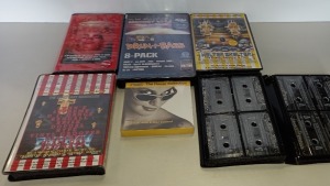 40 X COMPLETE BOXED SET OF CASSETTES IE NEW YEARS EVE 2000 ALBUM, HELTERSKELTER ENERGY 99, HYSTERIA AND HARD STOCK ALL TOGETHER ETC