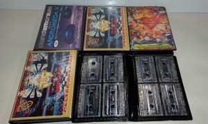40 X COMPLETE BOXED SET OF CASSETTES IE TAZZMANIA, PANDEMONEUM, THEIR VALENTINES BALL, HELTERSKELTER ETC