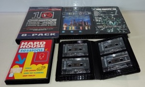 30 X COMPLETE BOXED SET OF CASSETTES IE ONENATION THE 7TH BIRTHDAY , HARDCORE TILL I DIE , HELTER SKELTER AND HARD HOUSE SESSIONS ETC