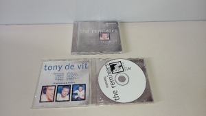 75 X BRAND NEW FANTAZIA THE REMIXERS CDS BY TONY DE VIT