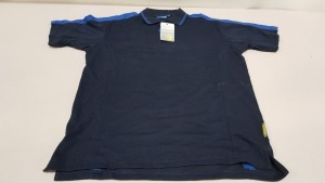 49 X BRAND NEW SICILY BLUE PAPINI POLO SHIRTS SIZES XS