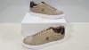 7 X BRAND NEW SIK SILK IN BEIGE GHOST TRAINERS - SIZE UK 8
