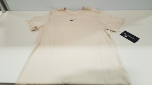 10 X BRAND NEW NIKE OATMEAL TEE'S - IN SIZE MEDIUM