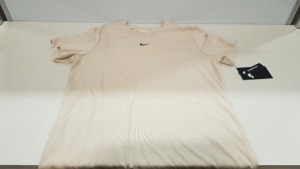 10 X BRAND NEW NIKE OATMEAL TEE'S - IN SIZE MEDIUM