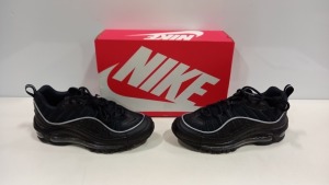 3 X BRAND NEW NIKE BLACK AIR MAX 98 TRAINERS - SIZE UK 3