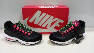 5 X BRAND NEW NIKE AIR MAX 95 SEWW TRAINERS, MIXED COLOURS - IN SIZE UK 7