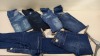 6 X PAIRS OF BRAND NEW G-STAR RAW JEANS IN VARIOUS STYLES & COLOURS IE. LIGHT BLUE, DARK BLUE AND GREY ETC - RRP £480 - SIZE 36