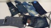 6 X PAIRS OF BRAND NEW G-STAR RAW JEANS IN VARIOUS STYLES & COLOURS IE. LIGHT BLUE, DARK BLUE AND GREY ETC - RRP £480 - SIZE 26