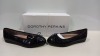 15 X BRAND NEW DOROTHY PERKINS BLACK PANTHER CORE FLAT SHOES - IN SIZES UK 4 RRP £25.00pp