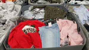 FULL PALLET OF F&F CLOTHING - ALL STORE PULLS / DAMAGED GOODS TO INCLUDE- LADIES JACKETS , LADIES JEGGINGS , WOMANS AND MENS JOGGERS , MENS AND WOMANS TOPS ETC - PLEASE NOTE SOME ITEMS STILL HAVE SECURITY TAGS ON BUT CAN BE REMOVED WITH MAGNETIC DETAGGE