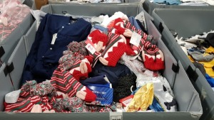 FULL PALLET OF F&F CLOTHING - ALL STORE PULLS / DAMAGED GOODS TO INCLUDE- FANCY DRESS , CHELSEA FOOTBALL PYJAMA SET, BOXERS , CHRISTMAS CLOTHING AND SHIRTS ETC - PLEASE NOTE SOME ITEMS STILL HAVE SECURITY TAGS ON BUT CAN BE REMOVED WITH MAGNETIC DETAG