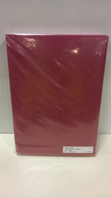 18 X BRAND NEW DEEP FITTED RED BED SHEETS IN SUPER KING