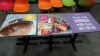10 X SQUARE BISTRO / BREAKFAST TABLES IN VARIOUS DESIGNS
