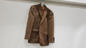 BRAND NEW ALBION GREEN & BROWN TWEED JACKET -SIZE 40R