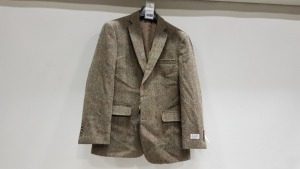 BRAND NEW HARRIS TWEED STROMAY GREEN JACKET - SIZE 40R