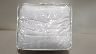 16 X BRAND NEW SINGLE PACKAGED DUVETS SIZE 160CM X 200 CM