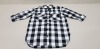 30 X BRAND NEW NEW LOOK CHEQUERED BUTTONED SHIRTS UK SIZE 6