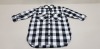 30 X BRAND NEW NEW LOOK CHEQUERED BUTTONED SHIRTS UK SIZE 8