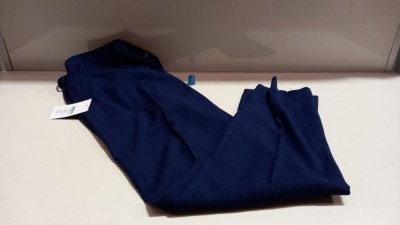 22 X BRAND NEW BURTON MENSWEAR SKINNY SUIT PANTS IN NAVY BLUE IN MIXED SIZES ( SIZE UK34 R) ( UK 34 S) ( UK 30 L )( UK 32 L) ETC