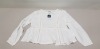 20 X BRAND NEW JACQUELINE DE YONG CLOUD DANCER BLOUSES UK SIZE 10 RRP £16.00 (TOTAL RRP £320.00)